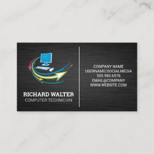 Computer Wires   Electronics Business Card