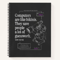 Computers Bikinis Funny Tech Quote Patent Drawing