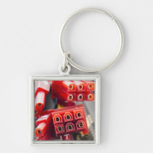 Computers Cable Connector Keychain