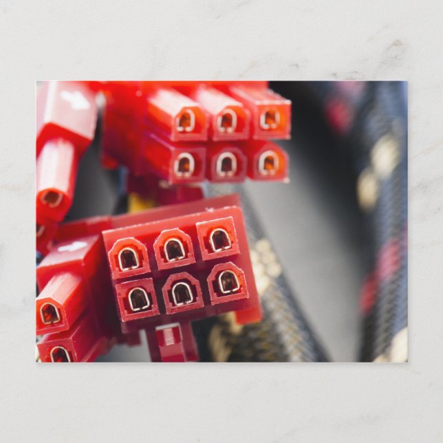 Computers Cable Connector Postcard (Front)