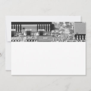 Computer's chip closeup