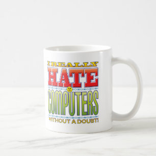 Computers Hate Face Coffee Mug