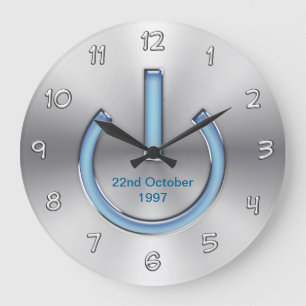 Computers Theme Wall Decor Clock
