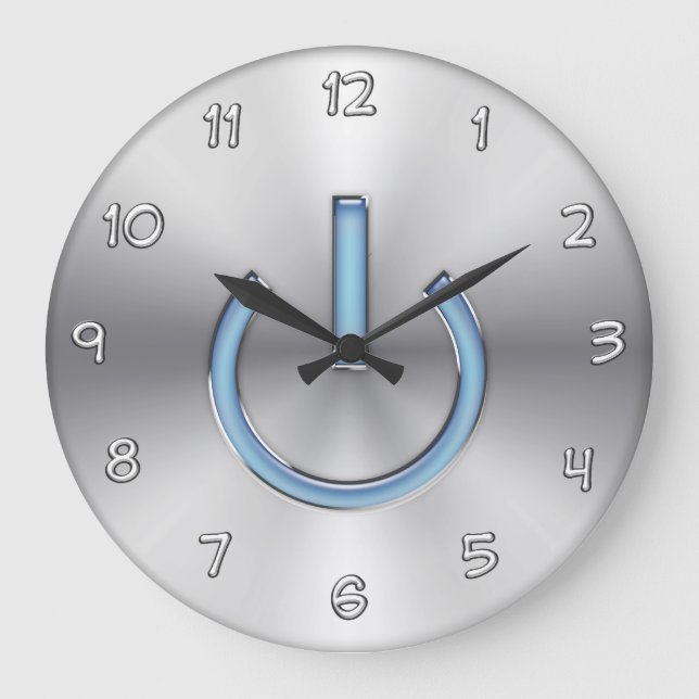 Computers Theme Wall Decor Clock (Front)