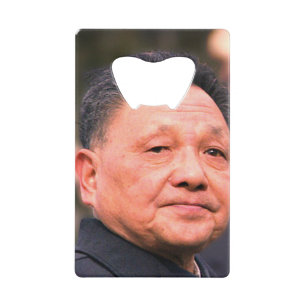 Comrade Deng Xiaoping - Chinese Leader Credit Card Bottle Opener