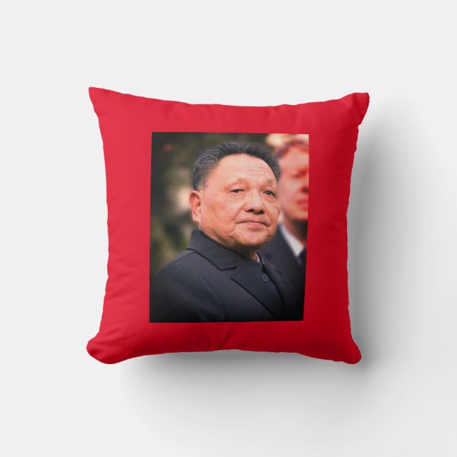 Comrade Deng Xiaoping - Chinese Leader Throw Pillow (Front)
