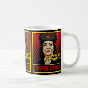 Comrade Kamala Kamala Harris Tim Wheimer Coach 202 Coffee Mug