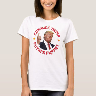 Comrade Trump: Putin's Puppet Soviet Illustration T-Shirt