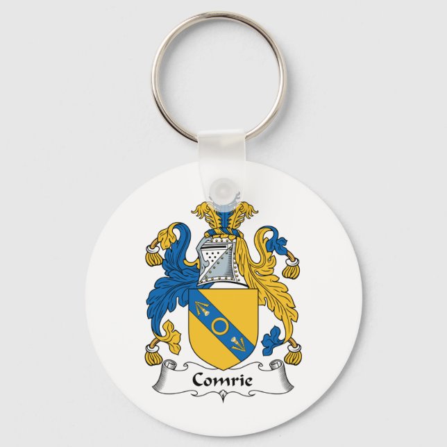 Comrie Family Crest Keychain (Front)