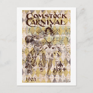 Comstock Carnival Postcard