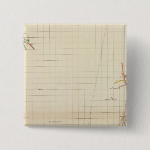 Comstock Mine Maps Number I 2 Inch Square Button