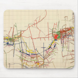 Comstock Mine Maps Number IV Mouse Pad