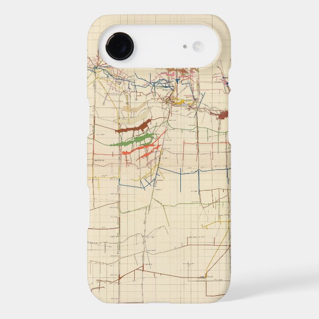 Comstock Mine Maps Number VI Case-Mate Samsung Galaxy Case (Back)