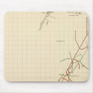 Comstock Mine Maps Number VII Mouse Pad