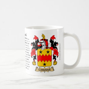 Comstock, the Origin, the Meaning and the Crest Coffee Mug