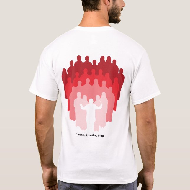 Comte, Breathe, Chante ! Tshirt - Hommes (Dos)