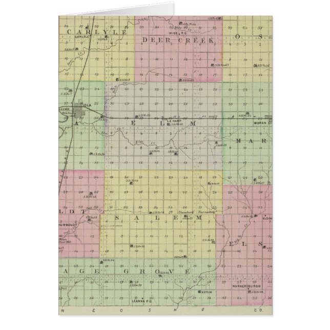 Comté d'Allen, Kansas (Devant)