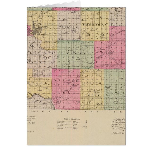 Comté de Cowley, Kansas (Devant)