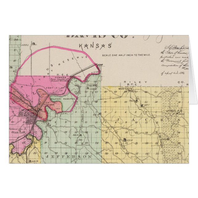 Comté de Davis, Kansas (Devant horizontal)