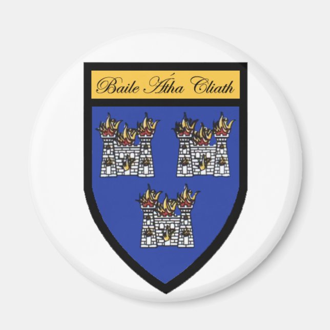 Comté de Dublin Magnet (Devant)