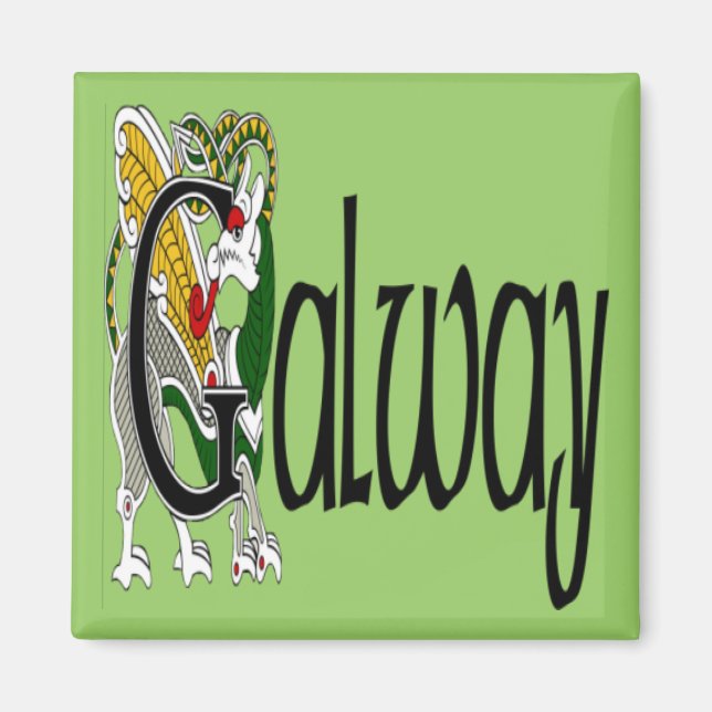 Comté de Galway Magnet (Devant)