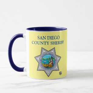 Comté de San Diego Sheriff Mug