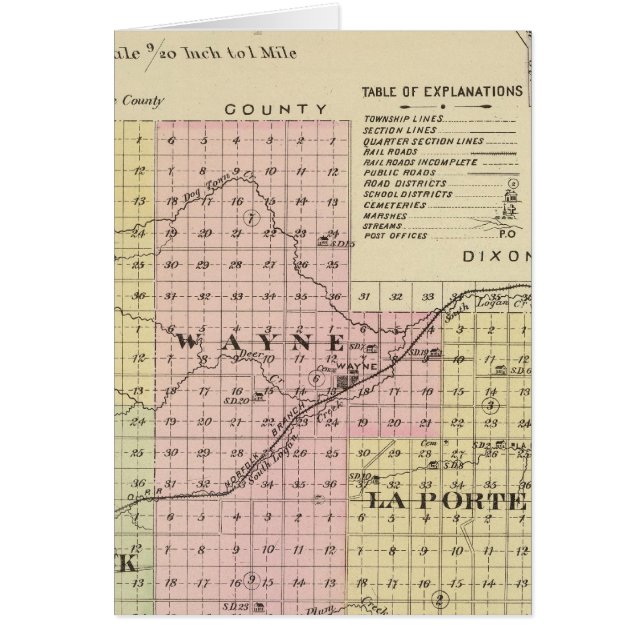 Comté de Wayne, Nebraska (Devant)