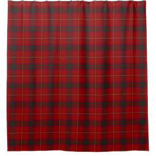 Comté Galway Irlandais Tartan Douche rideau