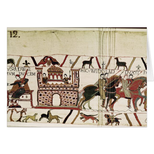 Comte Harold de tapisserie de Bayeux au duc de la (Devant horizontal)