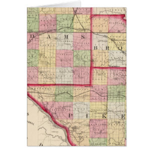 Comtés d'Adams, Brown, de Pike