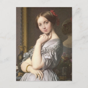 Comtesse d'Haussonville (detail), Ingres Postcard