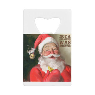 CON31 Santa 1 Stirring.tif Credit Card Bottle Opener