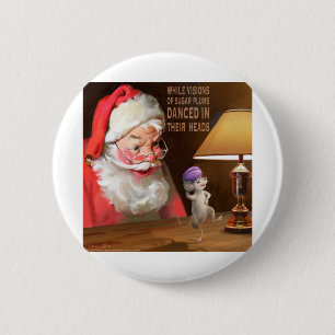 CON32 Santa 2 Sugar Plums.tif Inch Round Button