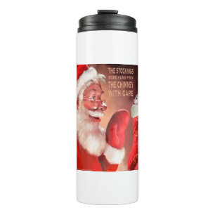 CON33 Santa 3 Stockings.tif Thermal Tumbler
