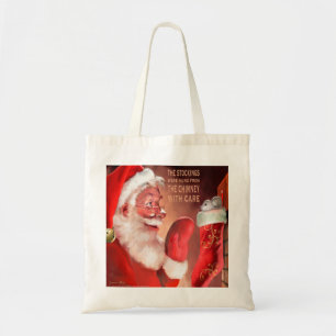CON33 Santa 3 Stockings.tif Tote Bag