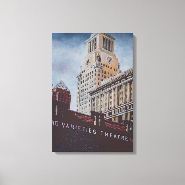 Con Edison's Brief Encounter With St Mark's Canvas Print (Front)