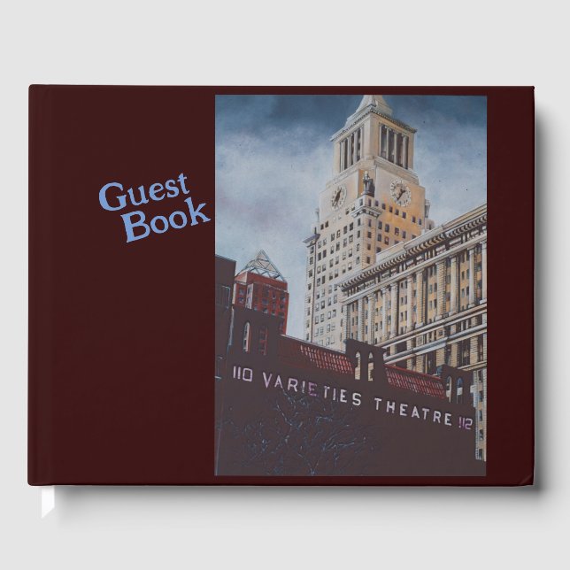 Con Edison's Brief Encounter with St Mark's Guest Book (Front)