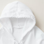 Concealed Carry Embroidered Hoodie (Detail - Neck (in White))
