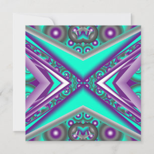 Concentric Circled To The Point Abstract Card