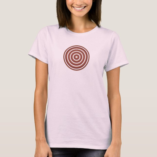 Concentric Circles T Shirt (Front)