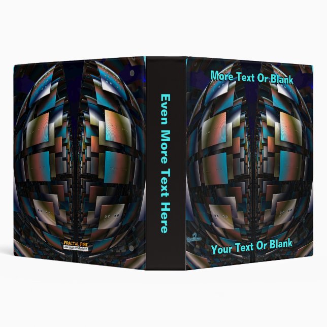 Concentric Hemispheres Binder (Background)