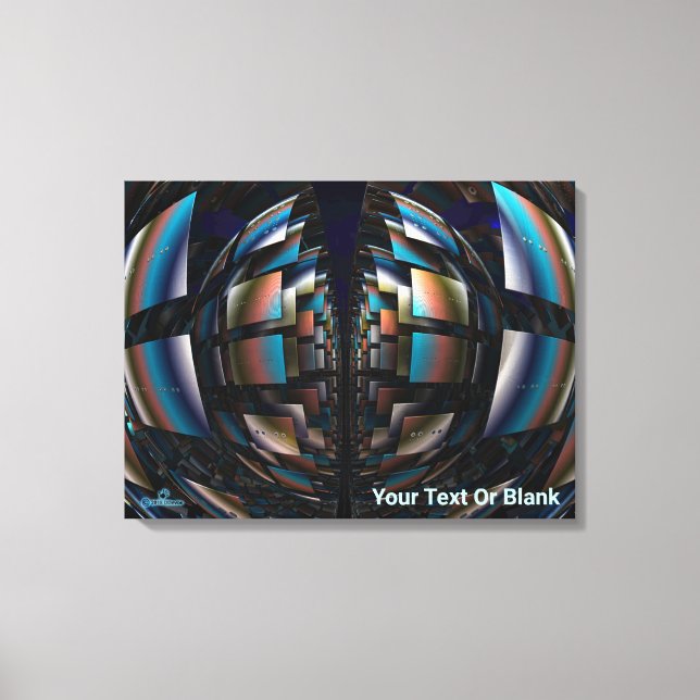 Concentric Hemispheres Canvas Print (Front)