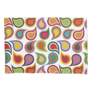 Concentric Paisleys Pillowcase
