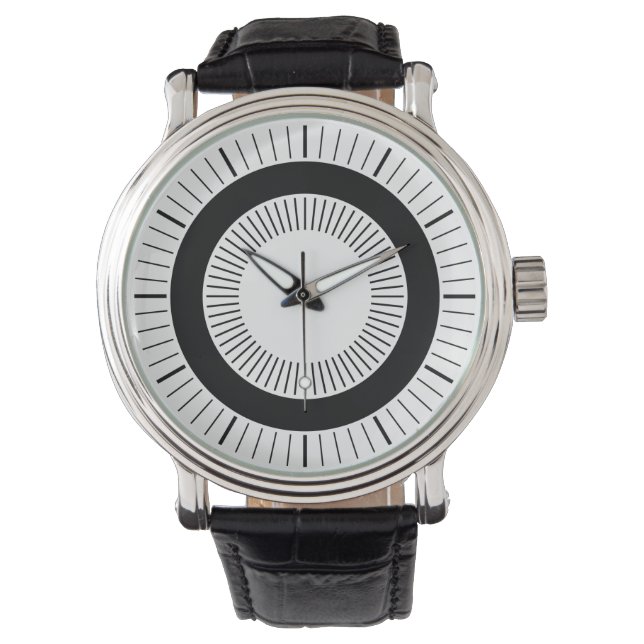 Concentric Rays - Black Watch (Front)