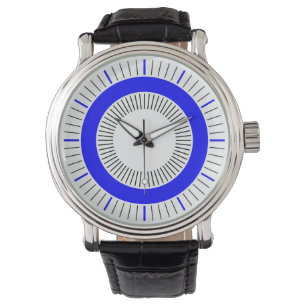 Concentric Rays - Blue Watch