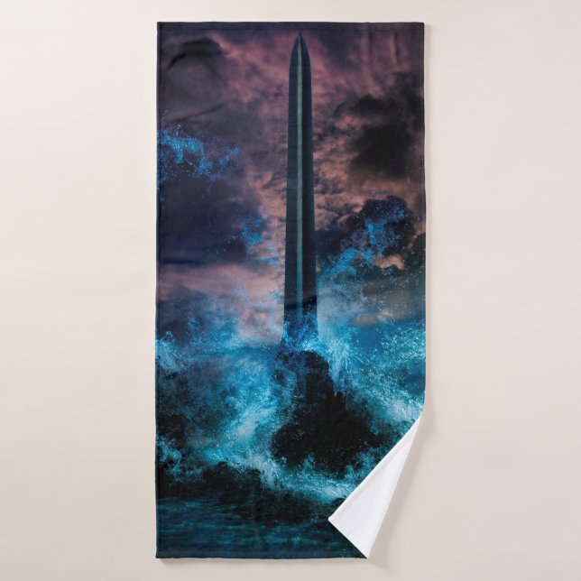 Concept Art dans le concept du "tsunami de Bangkok (Serviette de bain)