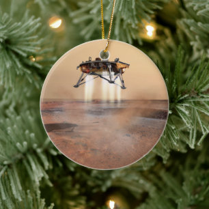 Concept Art of Phoenix Mars Lander Ceramic Ornament