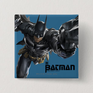 Concept Batman With Batclaw 2 Inch Square Button