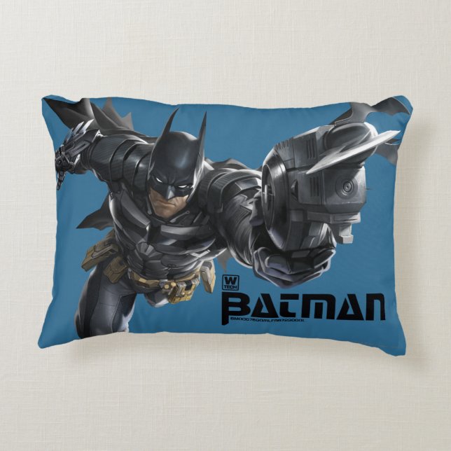 Concept Batman With Batclaw Accent Pillow (Back)
