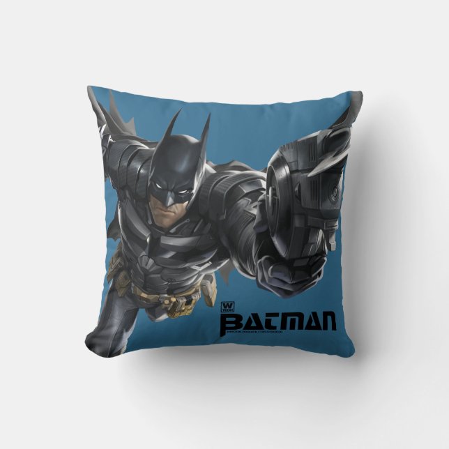 Concept Batman With Batclaw Throw Pillow (Front)